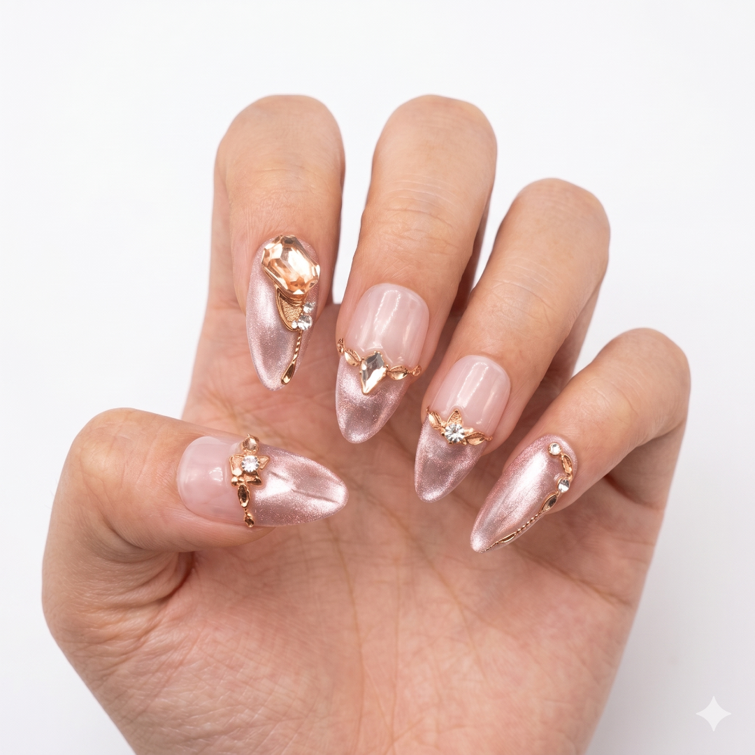 press on nails on hand